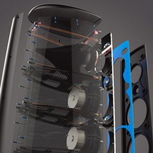 Magico M6 loudspeakers internals