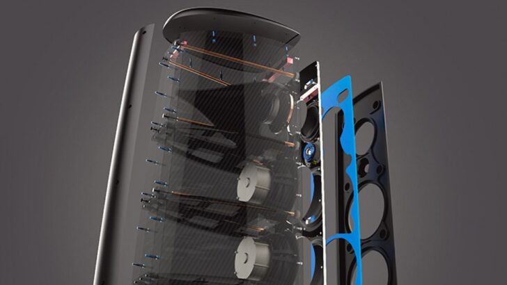 Magico M6 loudspeakers internals