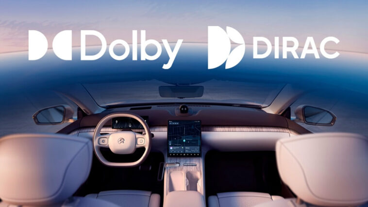 Dirac Dolby NIO Automotive 4