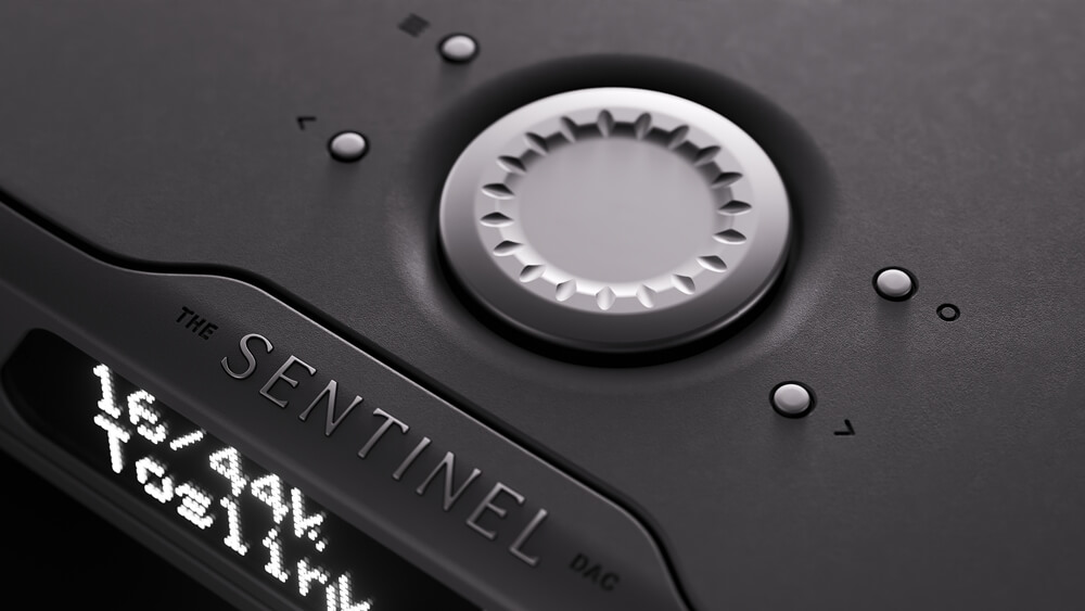 The Sentinel Digital Director Knob Detail